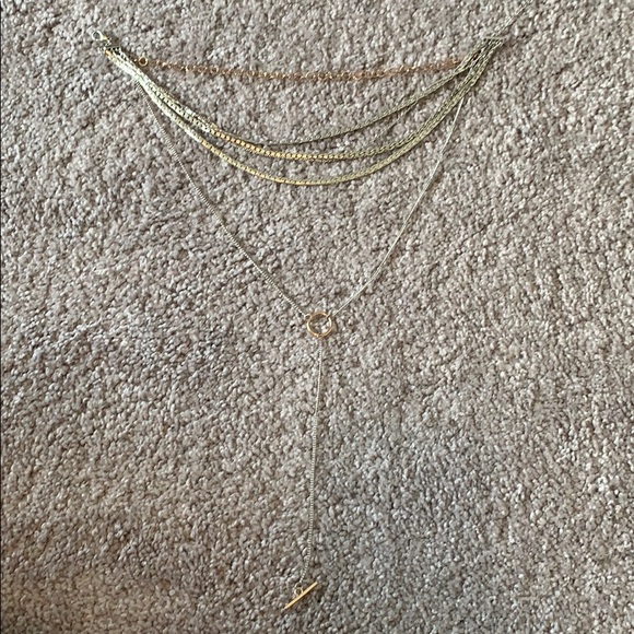 Free people necklace multistand choker Y - Picture 3 of 4
